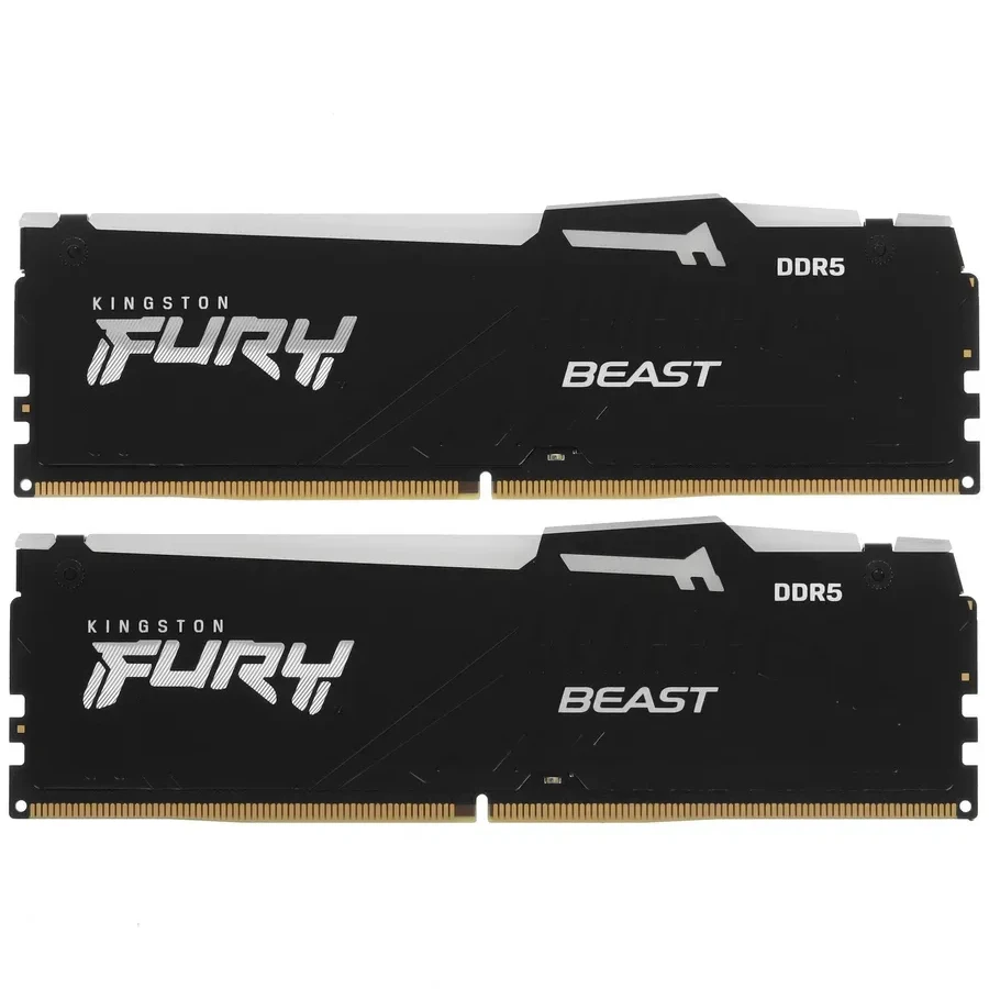 Оперативная память Kingston FURY Beast RGB 32GB DDR5 6000MHz