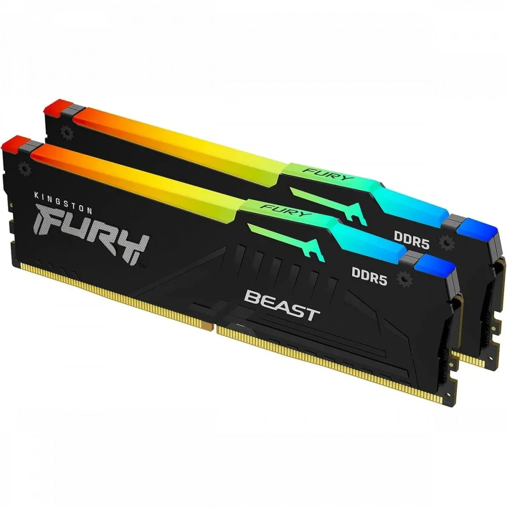 Оперативная память Kingston FURY Beast RGB 32GB DDR5 6000MHz — 3