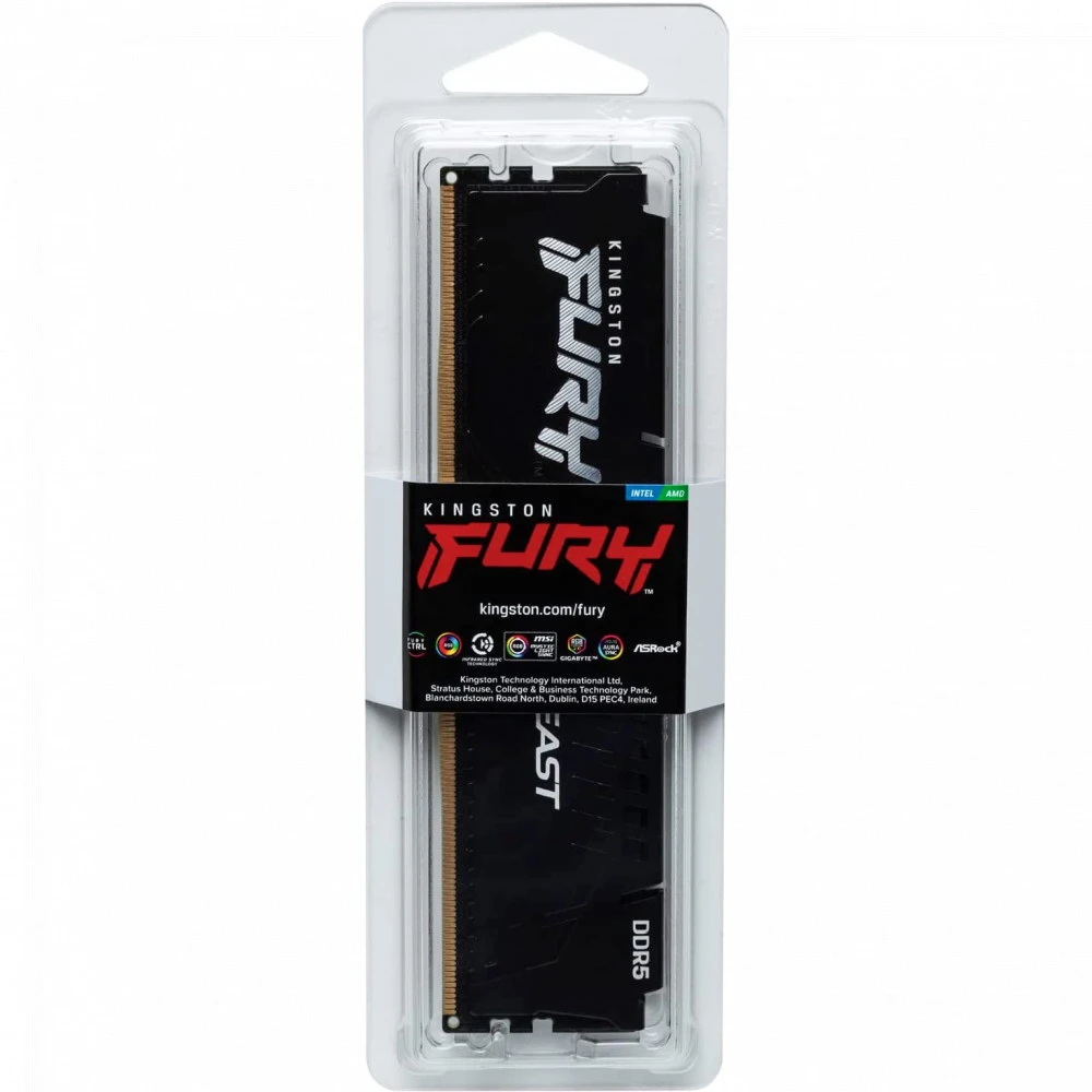 ОЗУ Kingston FURY Beast DDR5 8GB 5200MHz — 5
