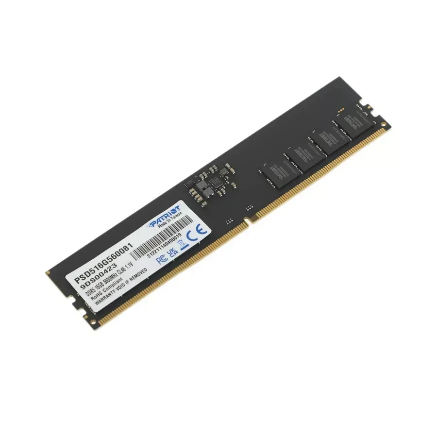 Оперативная память Patriot, DDR5, 16GB, 5600MHz — 4