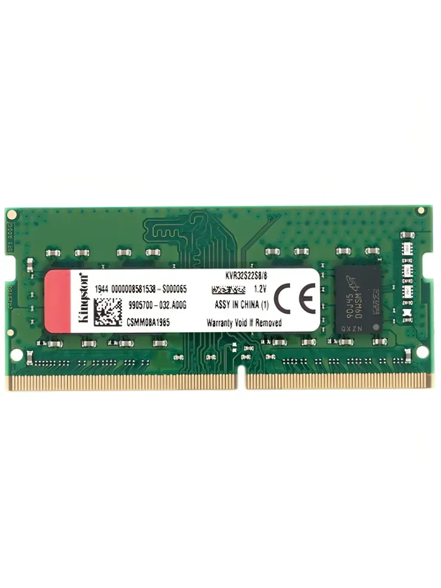 Оперативная память Kingston, 8GB DDR4 3200MHz SODIMM — 2