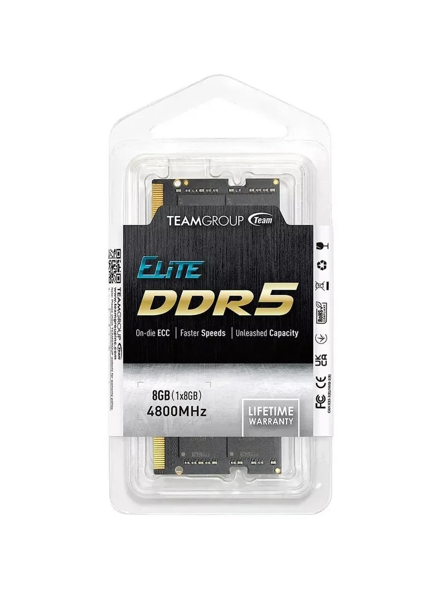 ОЗУ ноутбука 8GB DDR5 4800MHz Team Group