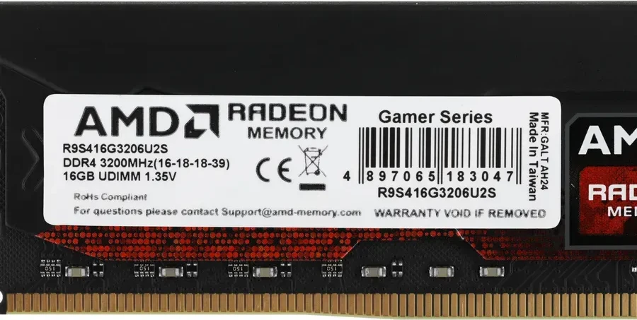ОЗУ 16GB DDR4 3200MHz AMD Radeon R9 — 4