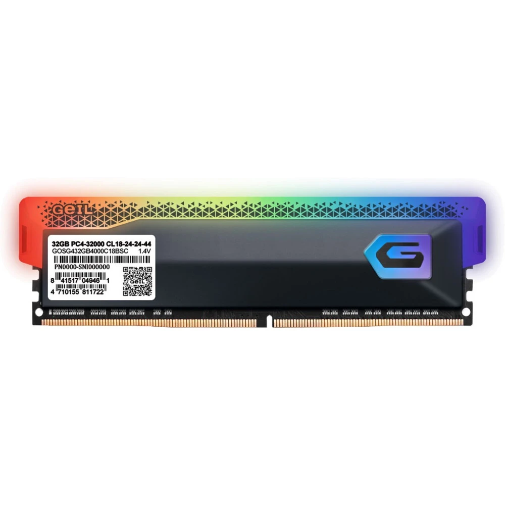 Оперативная память GEIL 16GB DDR4 3200MHz, черная — 2