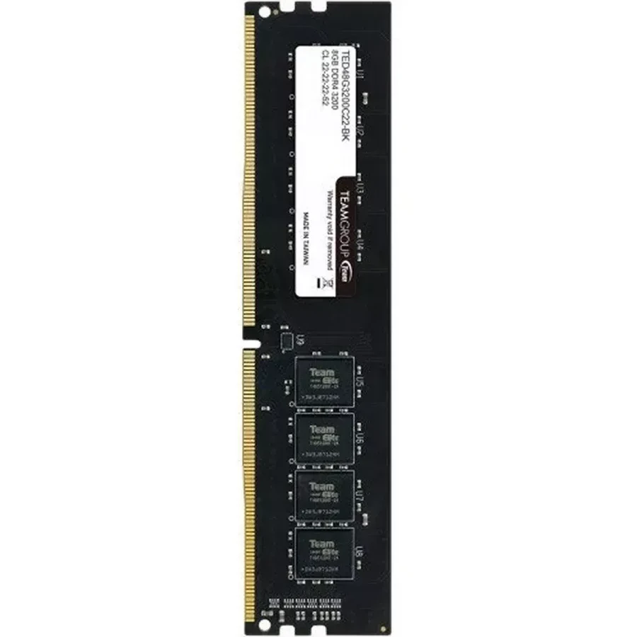 Оперативная память Team Group ELITE 8GB DDR4 3200MHz