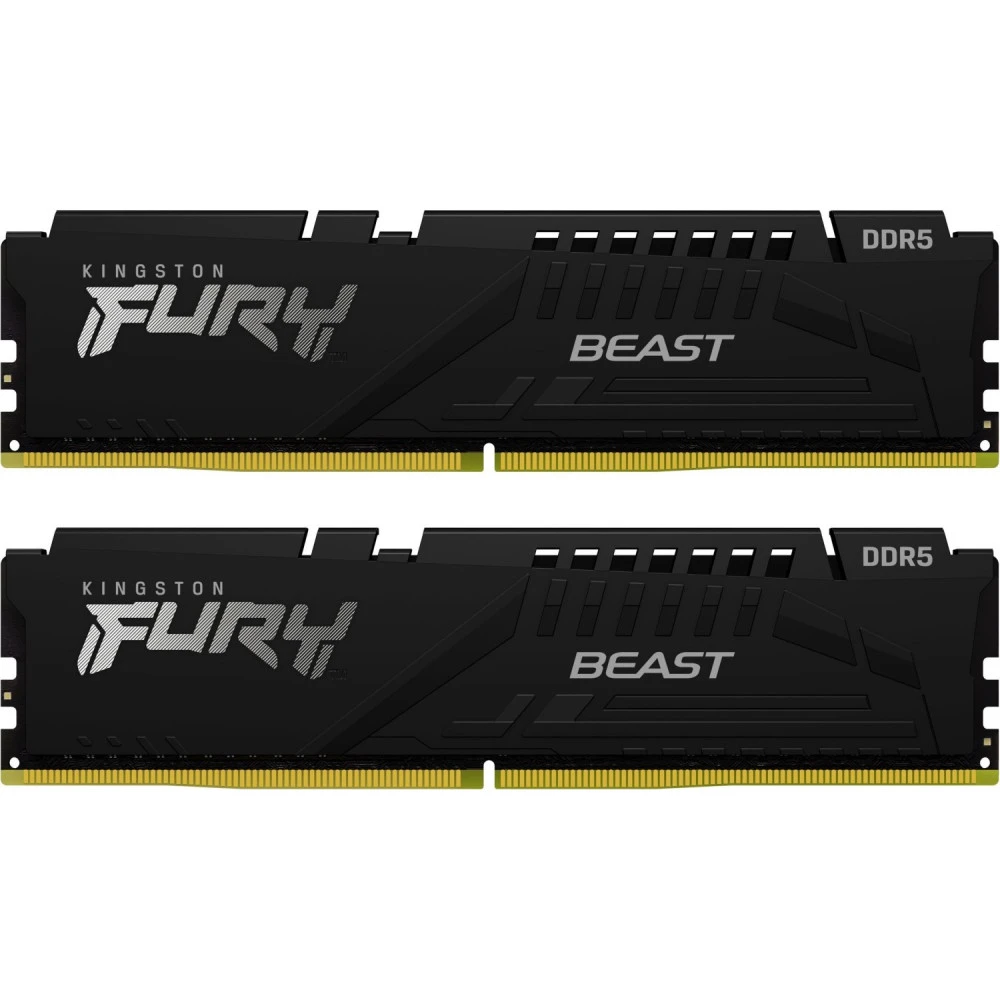 Оперативная память DDR5 16GB 5600MHz Kingston Fury Beast, 2x8GB