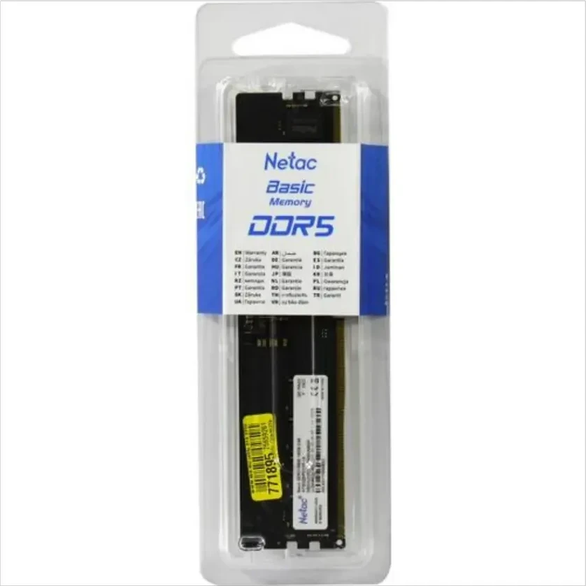 Оперативная память Netac Basic DDR5 16GB 5600MHz CL46