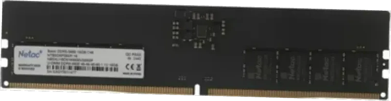 Оперативная память Netac Basic DDR5 16GB 5600MHz CL46 — 5