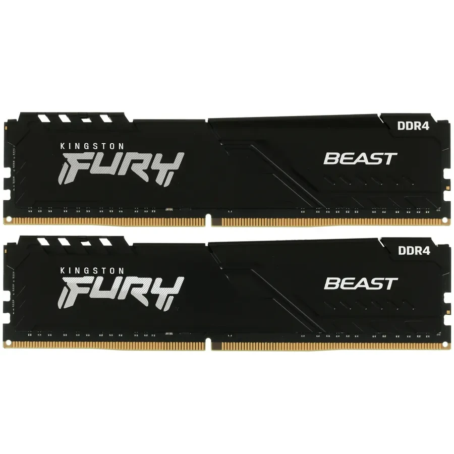 Операативная память Kingston Fury Beast, 2x16GB, DDR4, 3200MHz — 4