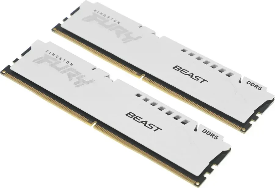 ОЗУ Kingston Fury Beast White, 32GB (2x16), DDR5-6000 — 5