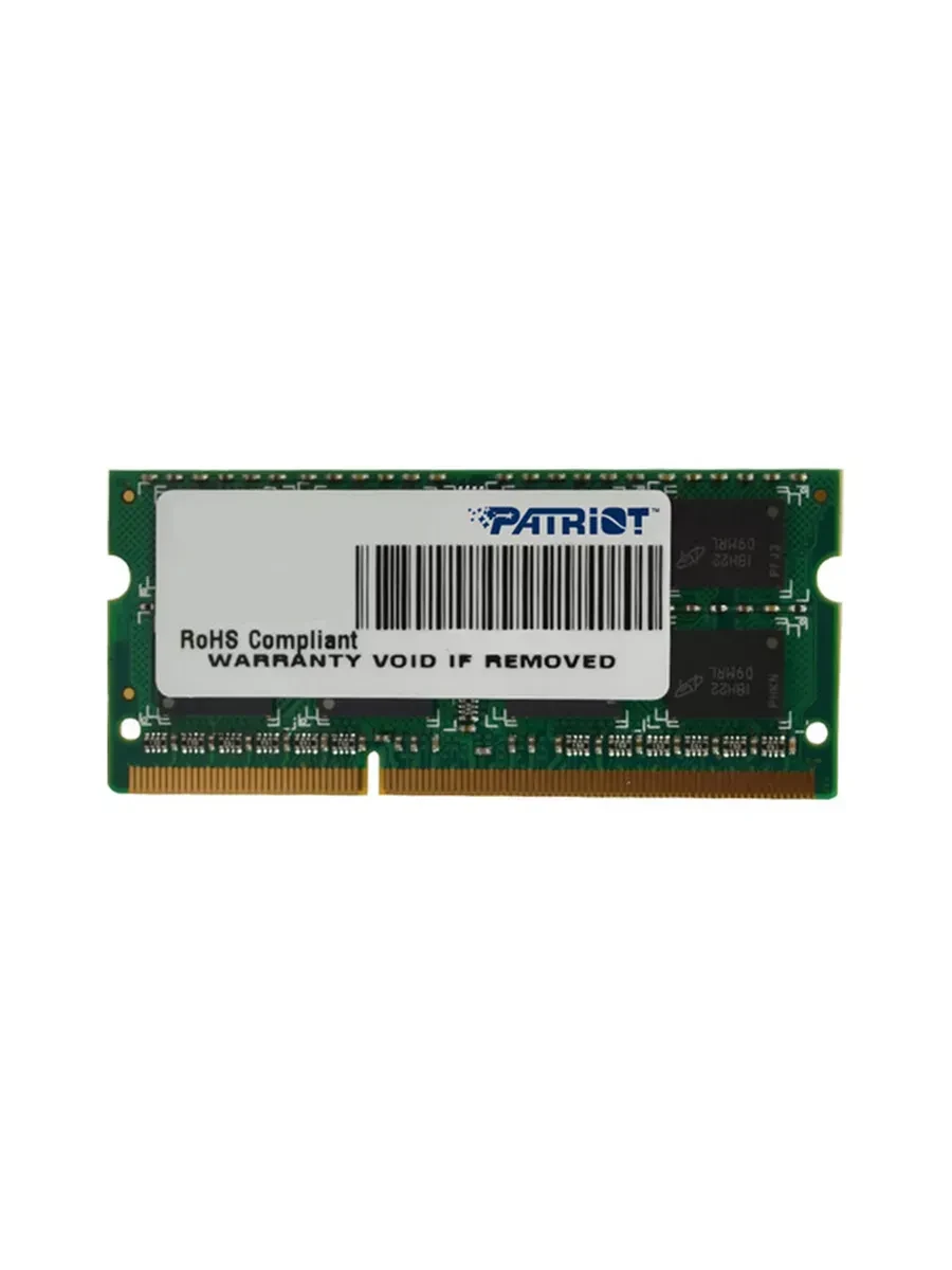 Оперативная память Patriot SL, DDR3, 4GB, SO-DIMM, 1333MHz