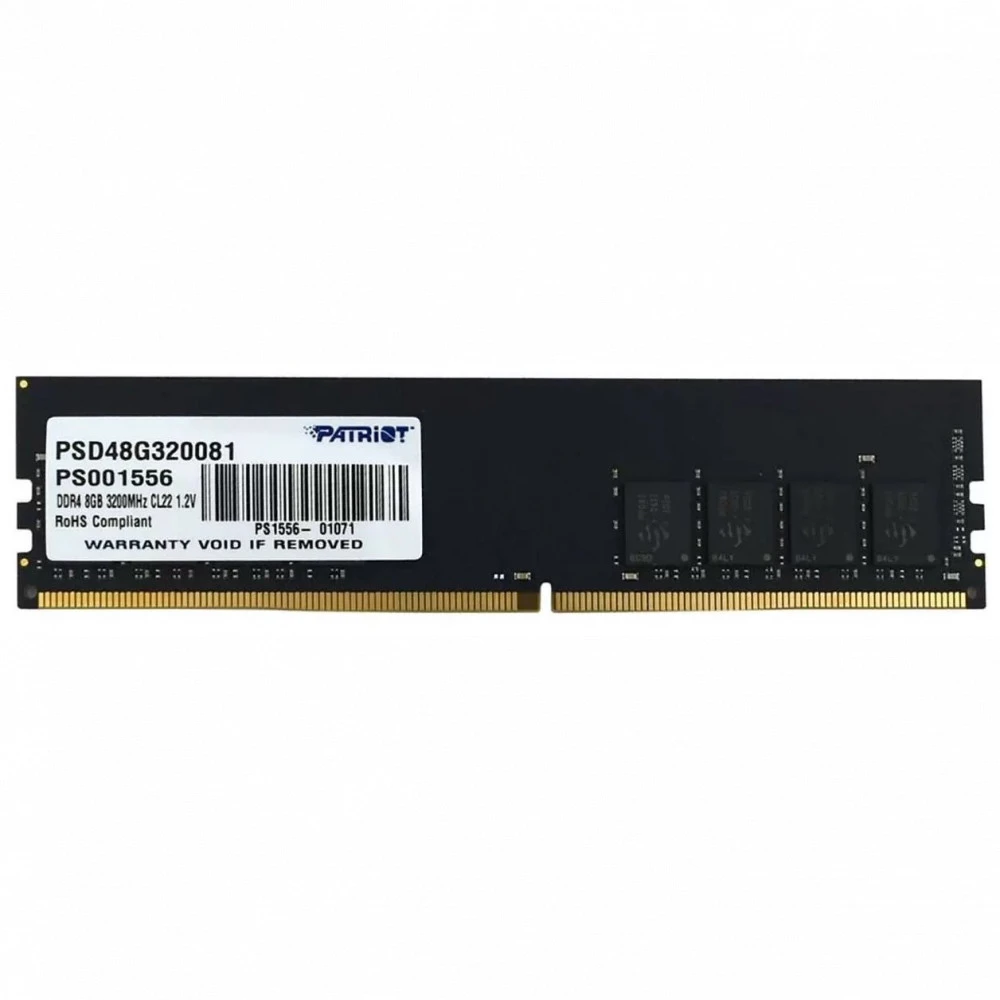 ОЗУ Patriot Signature, 8GB, DDR4, 3200MHz, CL22 — 4