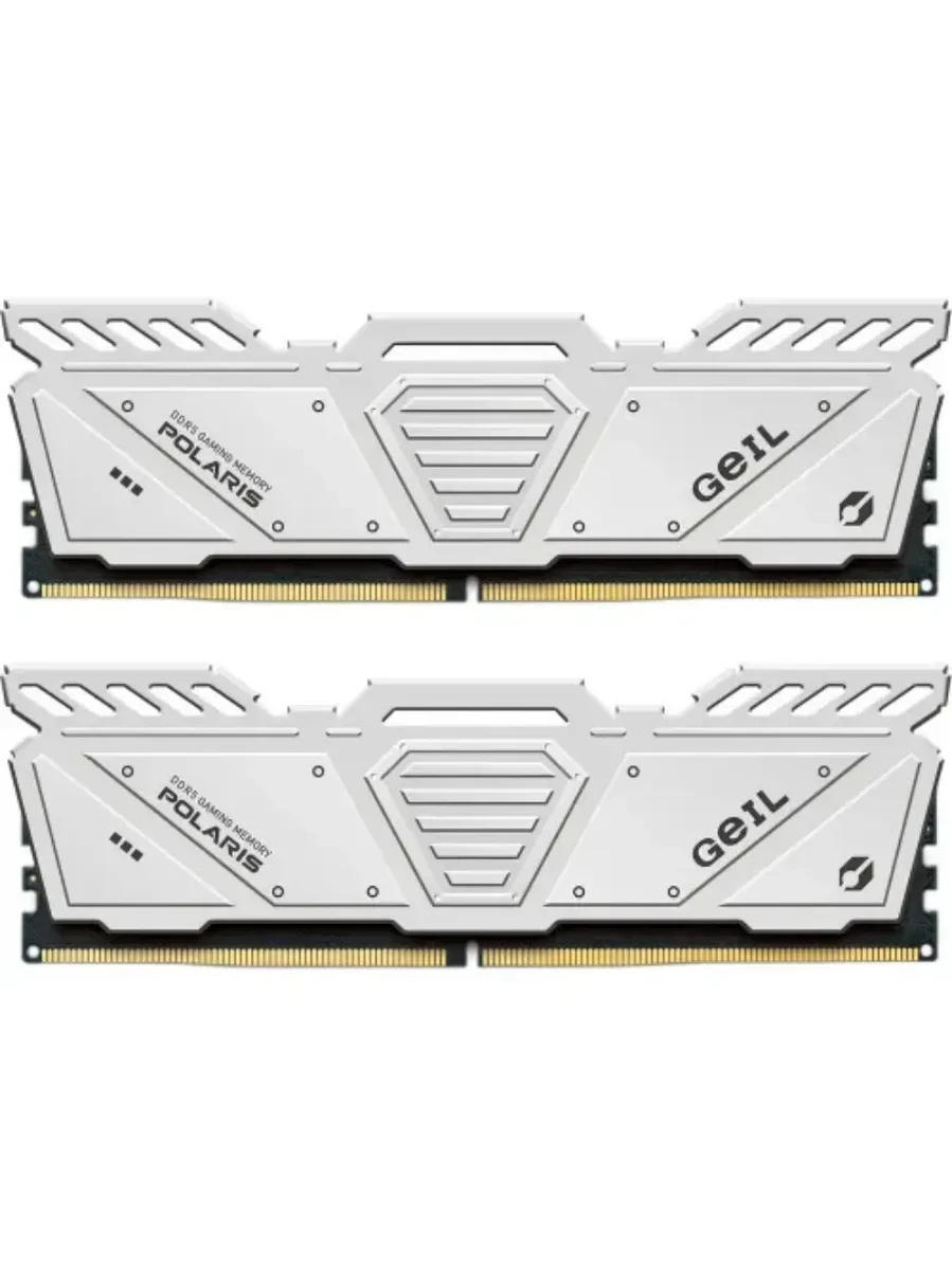 ОЗУ 32GB (2x16GB) GEIL POLARIS RGB DDR5 5600MHz, 1.35V, белая