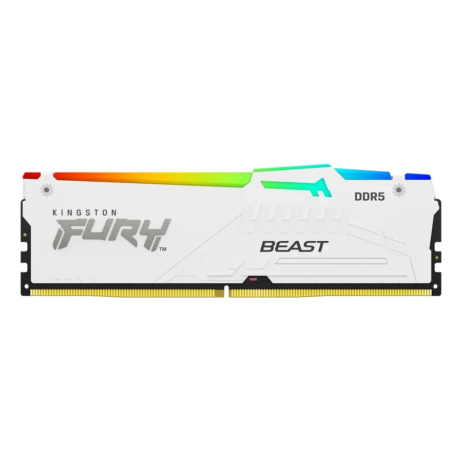 ОЗУ Kingston FURY Beast White RGB 32GB (2x16GB), DDR5 6000MHz