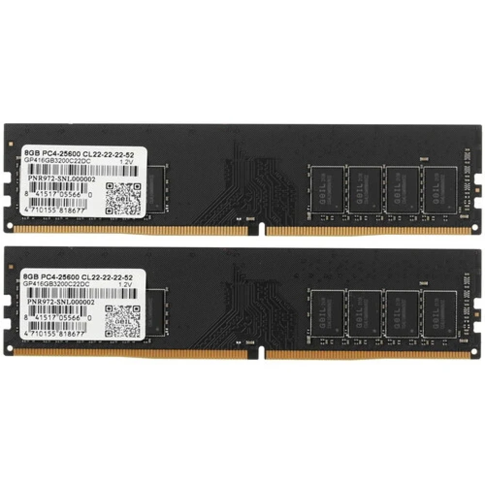 ОЗУ GEIL PRISTINE 16GB (2x8GB), DDR4 3200MHz — 2