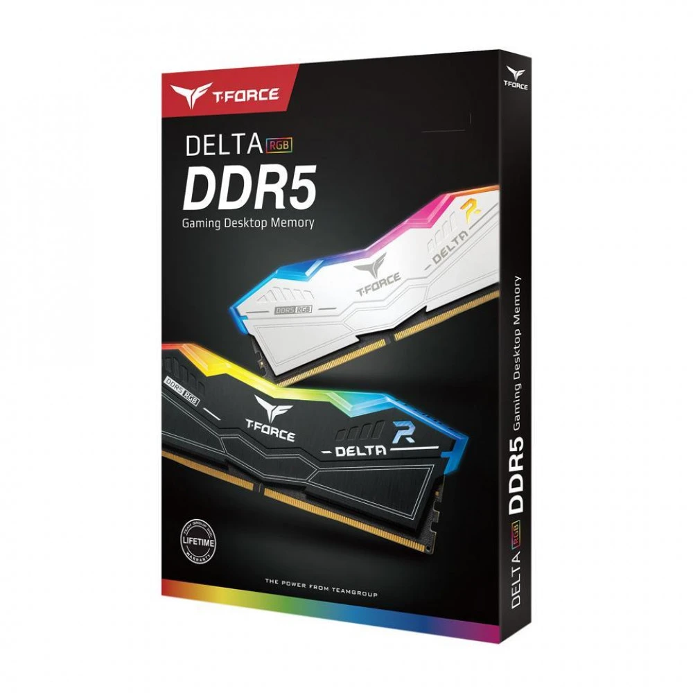 ОЗУ 32GB (2x16GB) Team Group DELTA RGB DDR5 6000MHz — 2