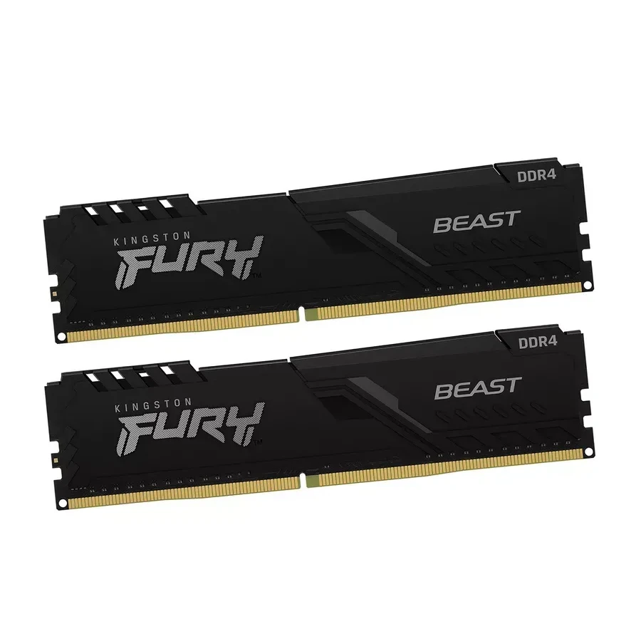 Оперативная память Kingston FURY Beast, 32GB DDR4 (2x16GB), 3200MHz, CL16 — 2