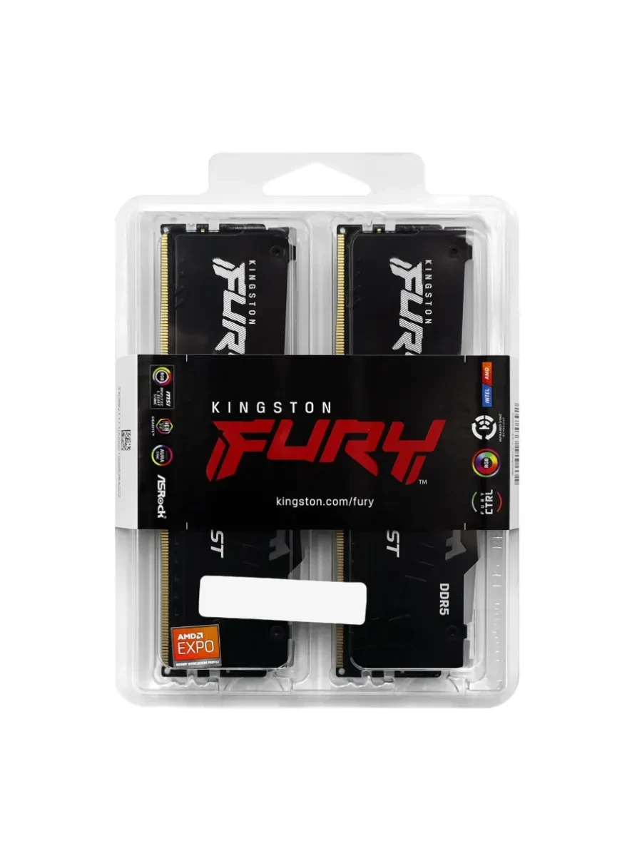 ОЗУ Kingston Fury Beast RGB EXPO, 16GB (2x8GB) DDR5-5600 — 4