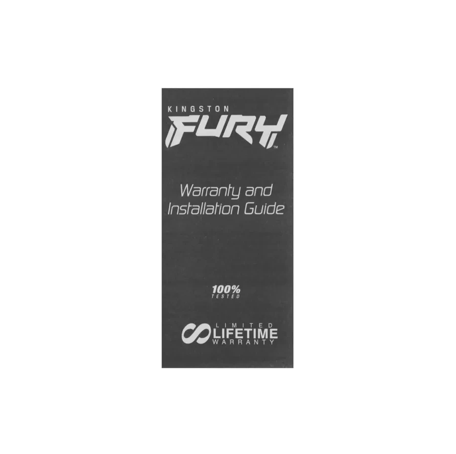 ОЗУ Kingston Fury Beast DDR5, 2x8GB, 6000MHz, CL30 — 4