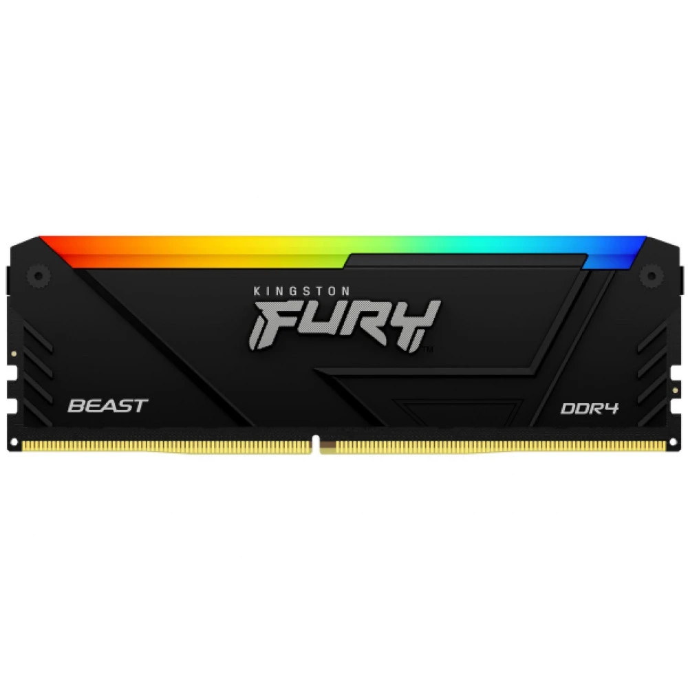 ОЗУ Kingston FURY Beast RGB 8GB DDR4-3200 — 4