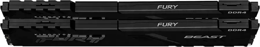 ОЗУ Kingston FURY Beast 16GB DDR4-3600, черная — 3