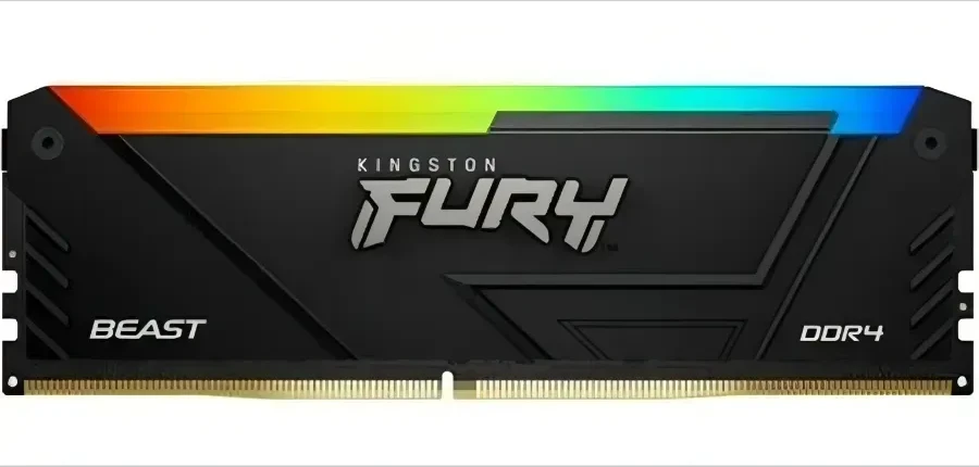 ОЗУ Kingston FURY Beast RGB 16GB DDR4-3200 — 2