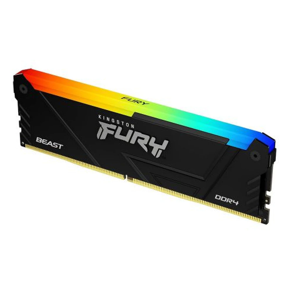 ОЗУ Kingston FURY Beast RGB 16GB DDR4-3600