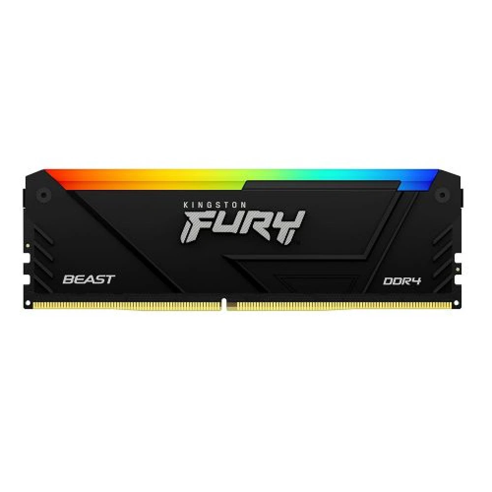 ОЗУ Kingston FURY Beast RGB 16GB DDR4-3600 — 2
