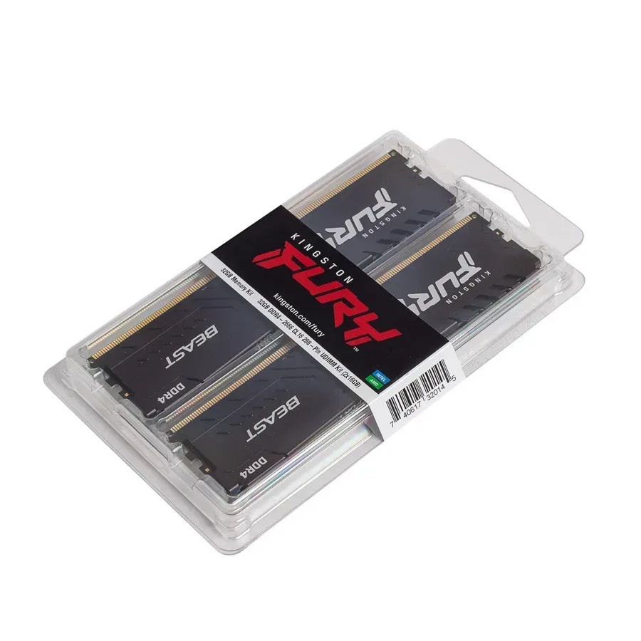 ОЗУ Kingston FURY Beast DDR4 16GB 2x8GB 3200MHz — 5
