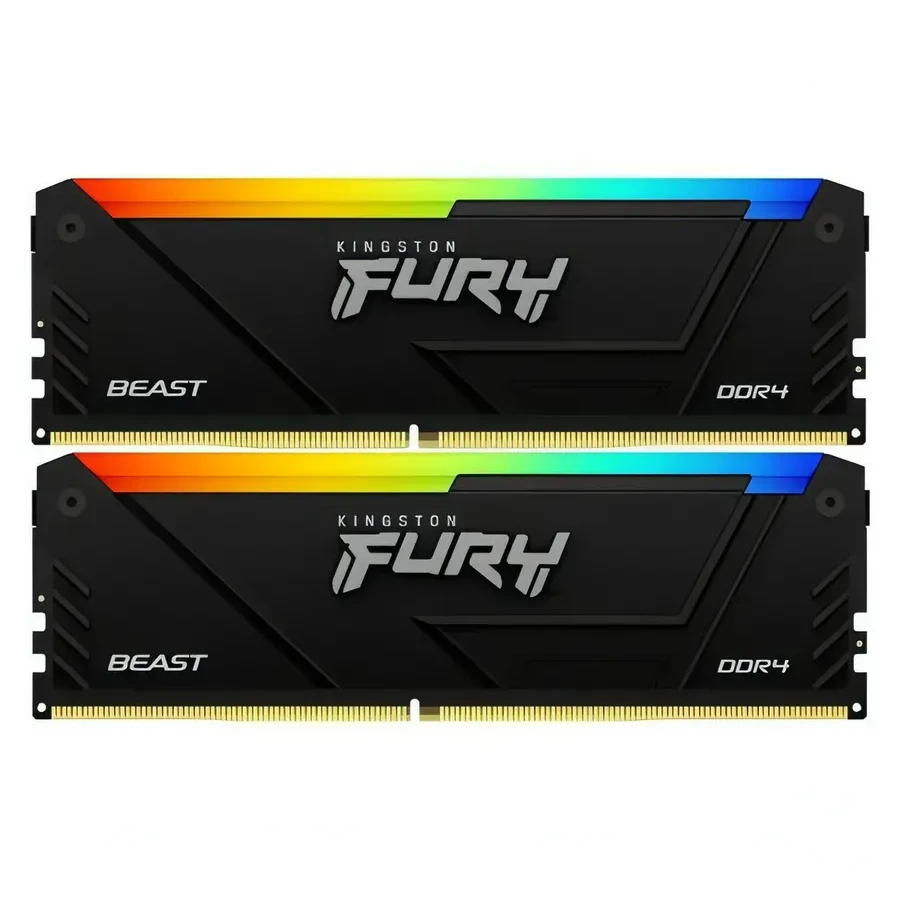 ОЗУ Kingston FURY Beast RGB DDR4 3200MHz 2x16GB