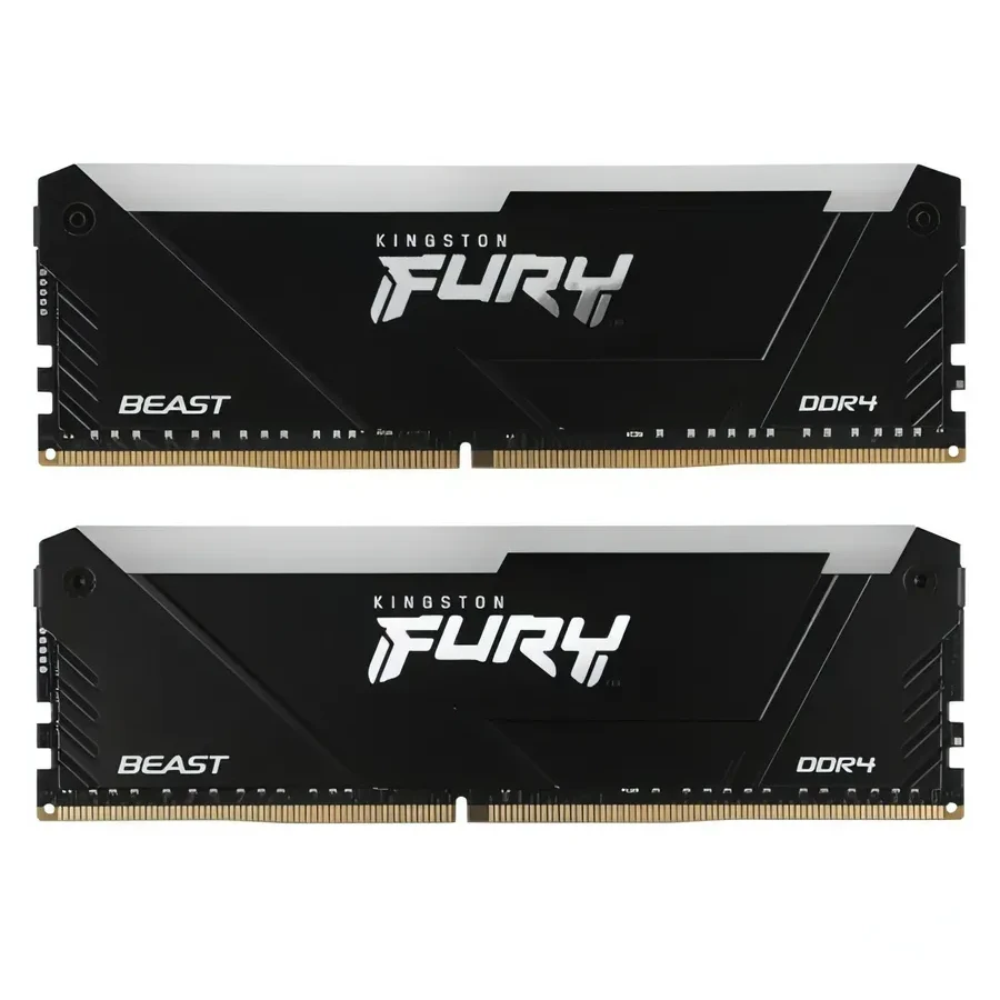 ОЗУ Kingston FURY Beast RGB DDR4 3200MHz 2x16GB — 2
