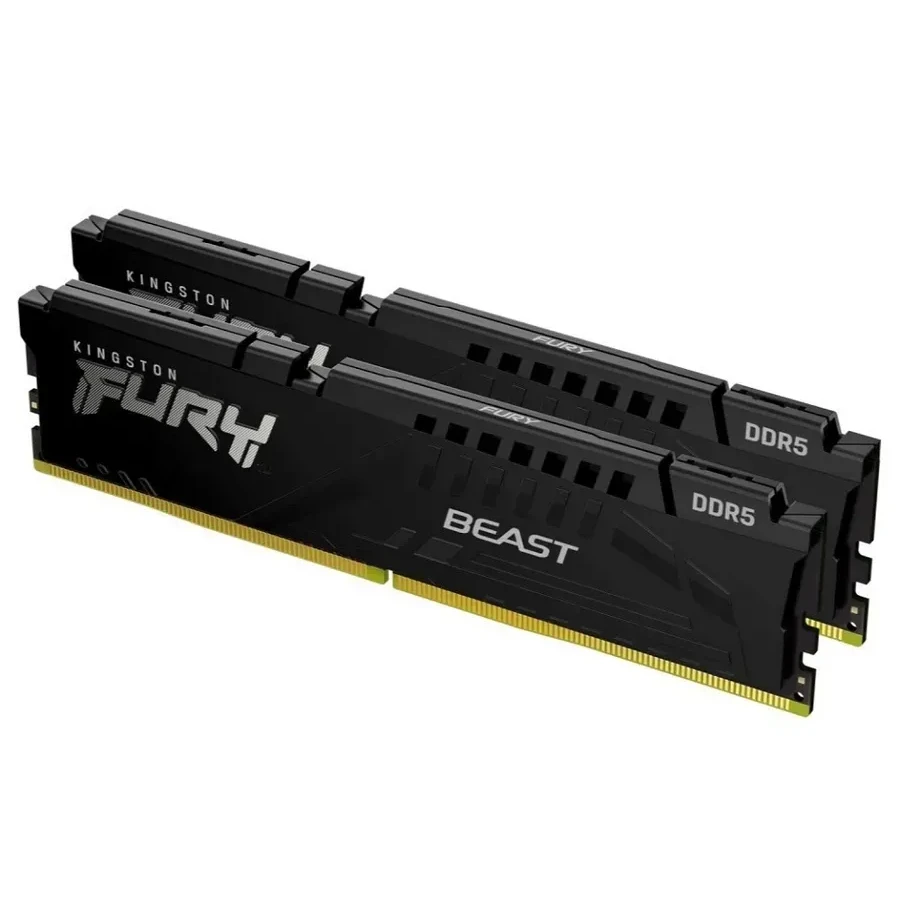 ОЗУ Kingston FURY Beast DDR5 6000MHz 2x16GB чёрная
