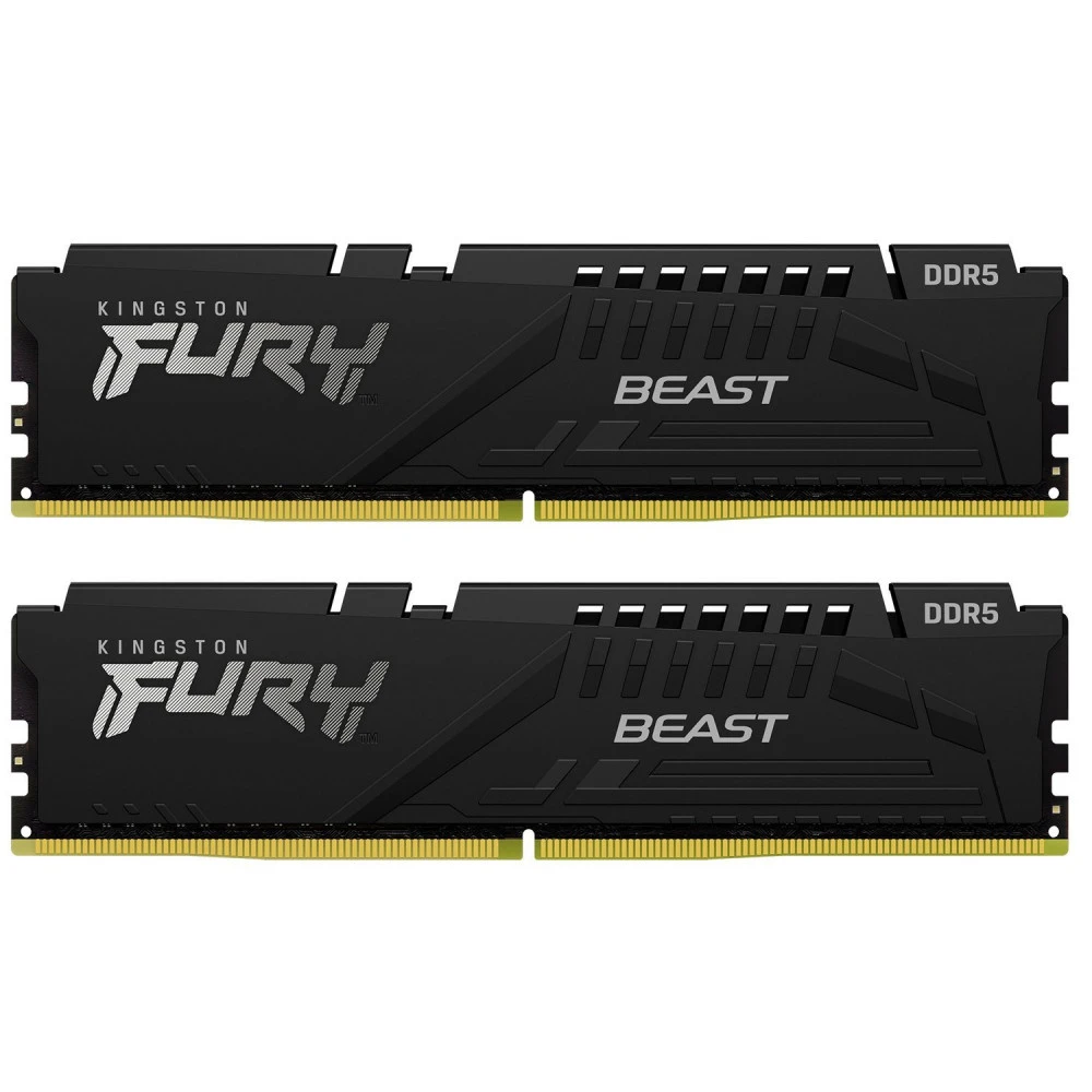 ОЗУ Kingston FURY Beast DDR5 6000MHz 2x16GB чёрная — 5