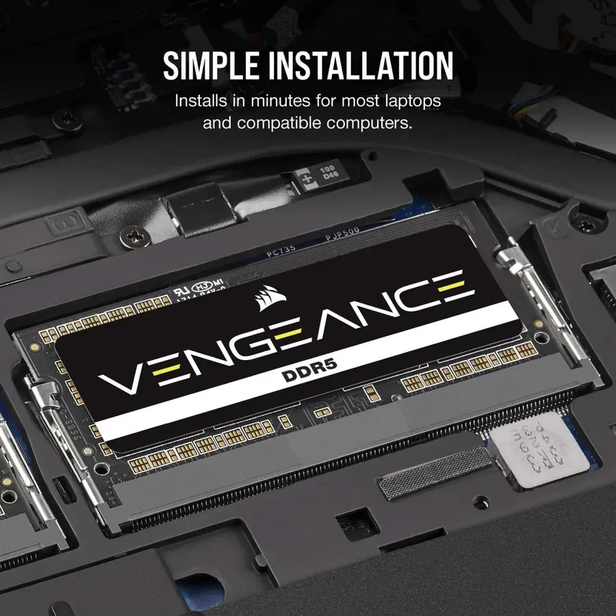 ОЗУ Corsair Vengeance DDR5 SODIMM 4800MHz 2x48GB — 3