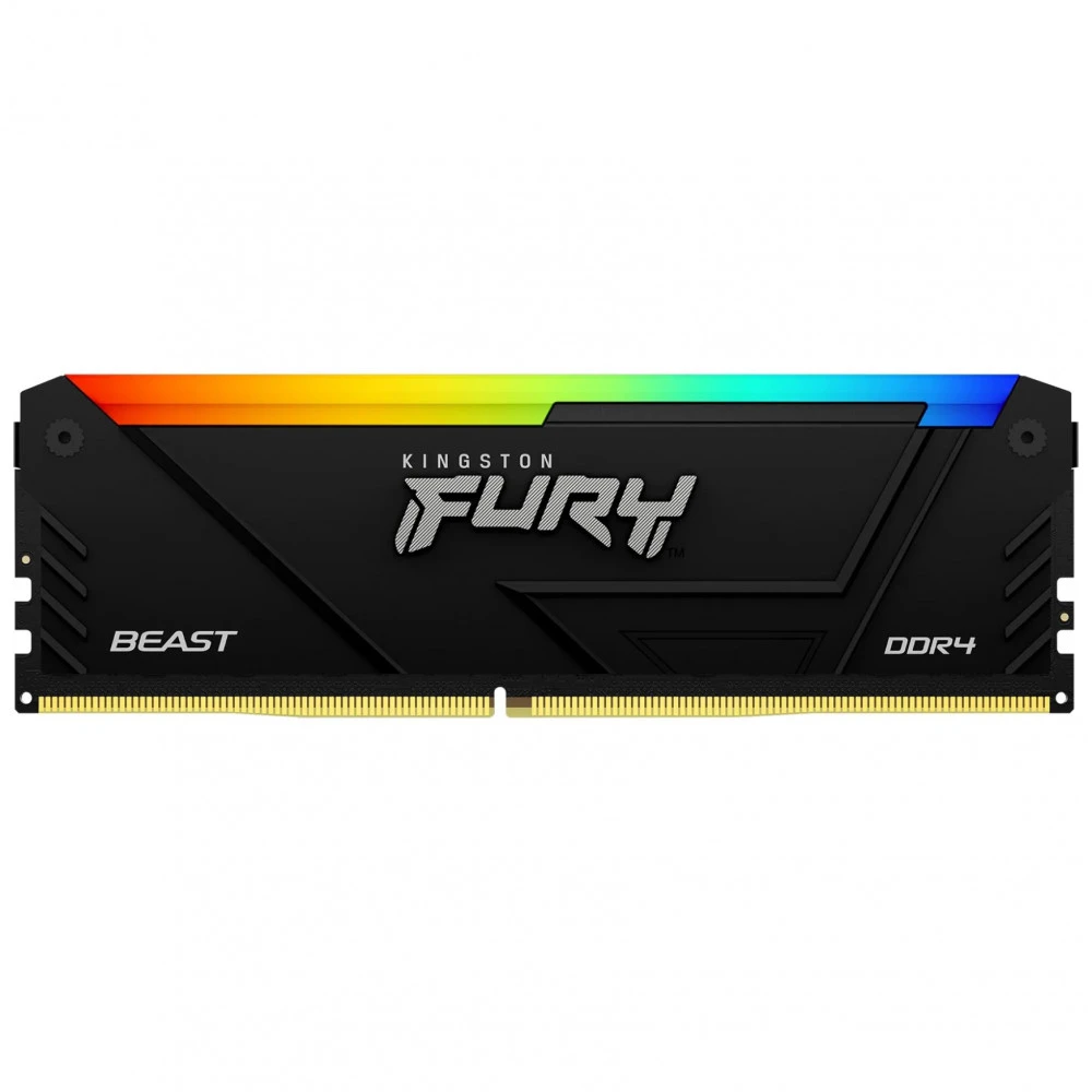 ОЗУ Kingston Fury Beast RGB, 8GB DDR4-3200, DIMM, CL16 — 4