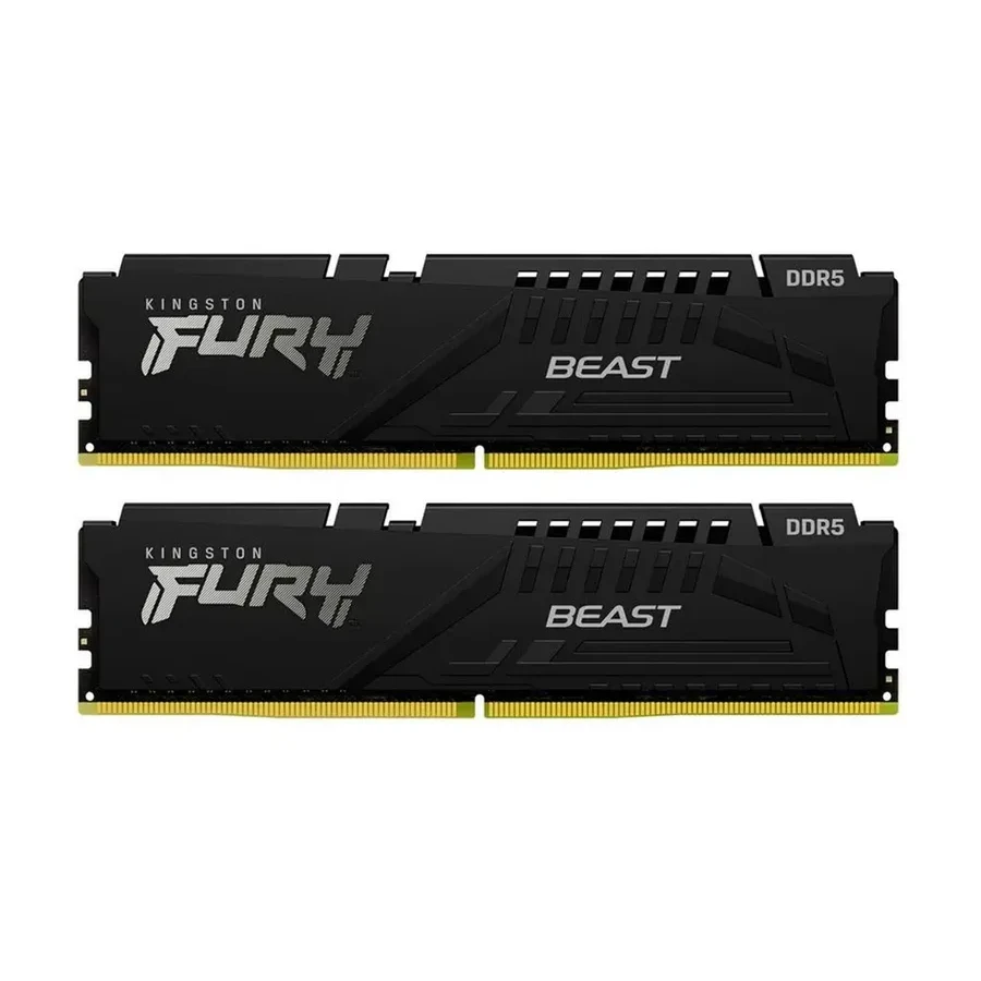 ОЗУ Kingston Fury Beast, 16GB (2x8GB) DDR5-5200, DIMM, CL40