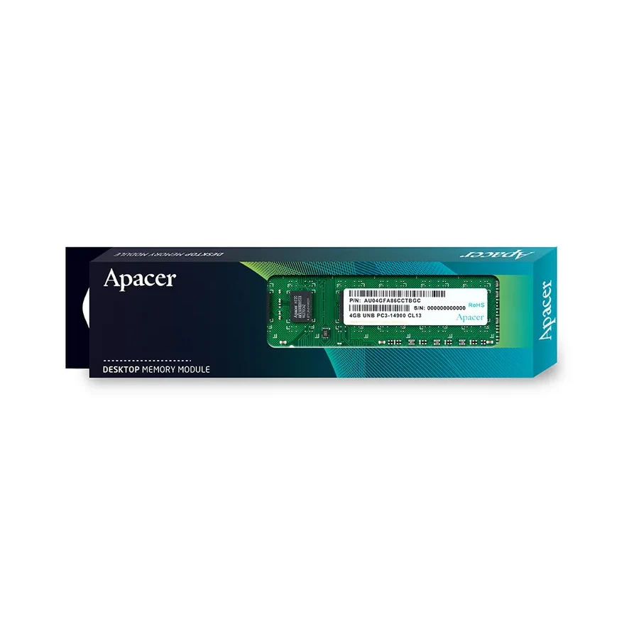 Оперативная память Apacer DDR3, 8GB, 1600MHz DIMM — 2