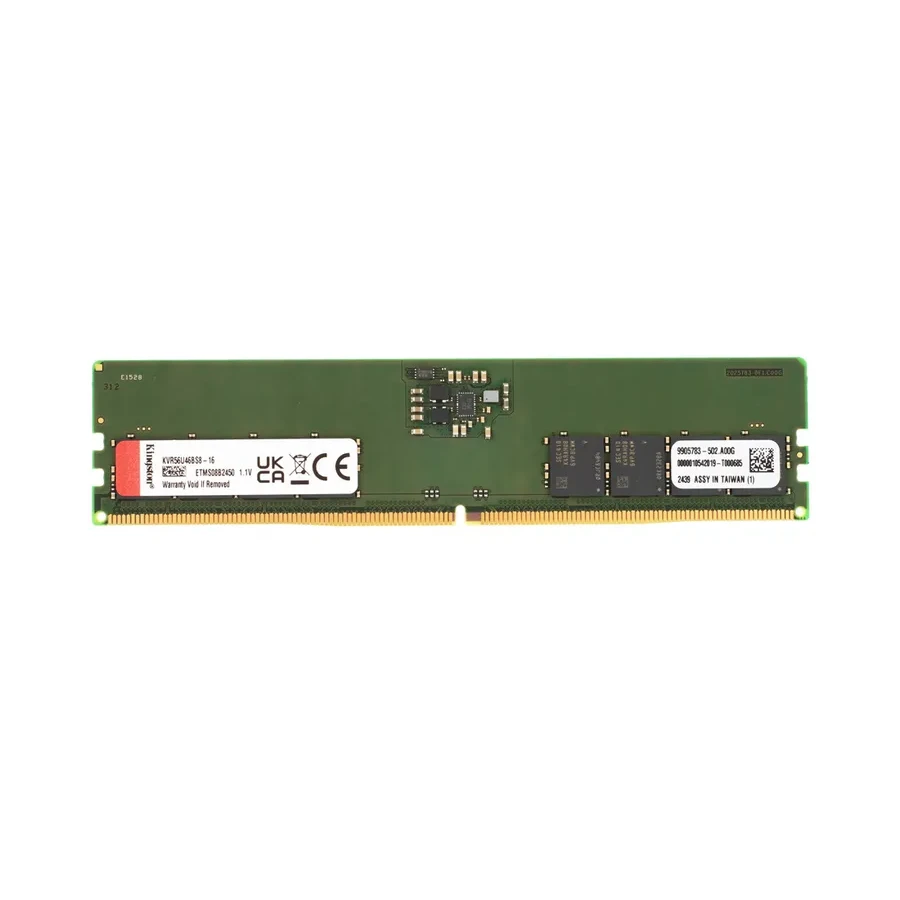 Оперативная память Kingston ValueRAM, 16 ГБ, DDR5-5600, CL46, DIMM — 2