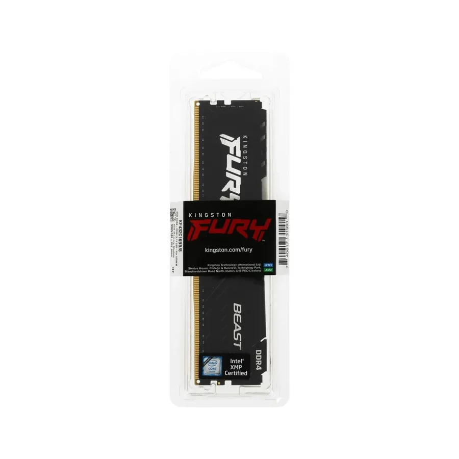 ОЗУ Kingston FURY Beast, 8GB, DDR4-3200, DIMM — 5