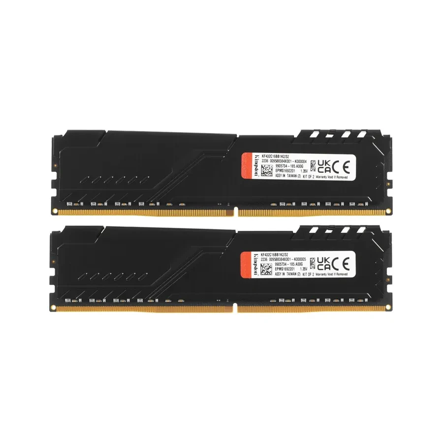 ОЗУ Kingston Fury Beast, 32GB (2x16GB) DDR4-3200, DIMM — 3