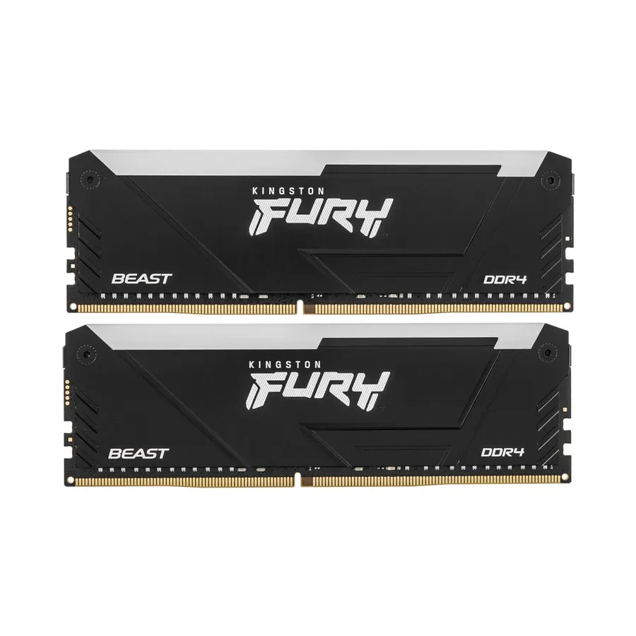 ОЗУ Kingston Fury Beast RGB 32GB (2x16GB) DDR4 3200MHz CL16 — 3