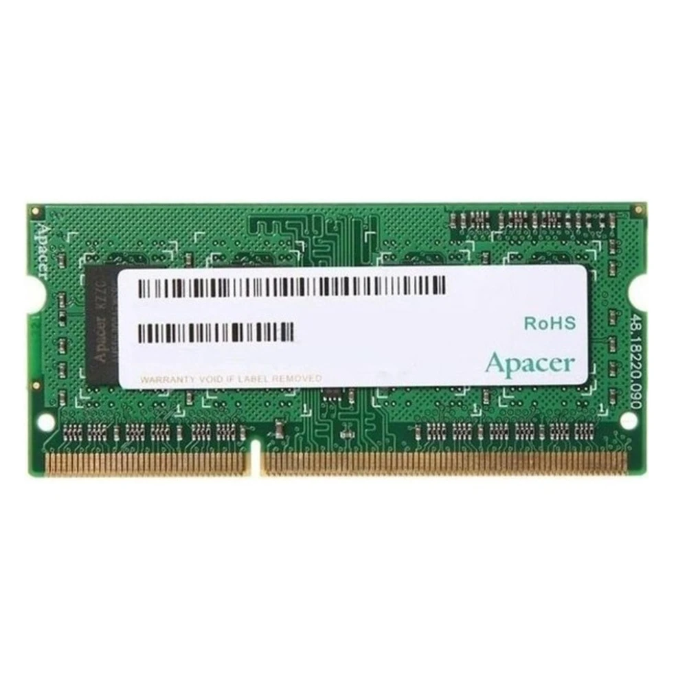 Оперативная память SO-DIMM 4GB DDR3 PC12800/1600Mhz Apacer, BOX — 4