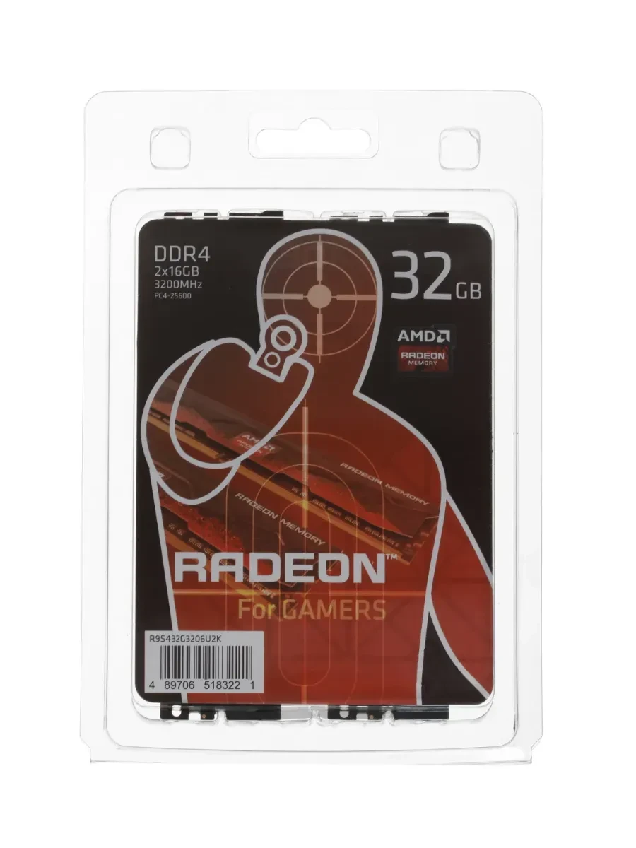 ОЗУ AMD Radeon R9 32GB DDR4 3200MHz 2x16GB — 5