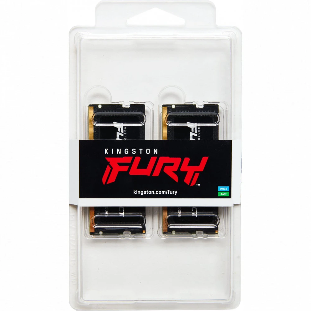 ОЗУ Kingston Fury Impact DDR5 32GB 6400MHz CL38 SODIMM — 3