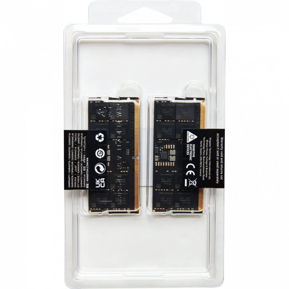 ОЗУ Kingston Fury Impact DDR5 32GB 6400MHz CL38 SODIMM — 4