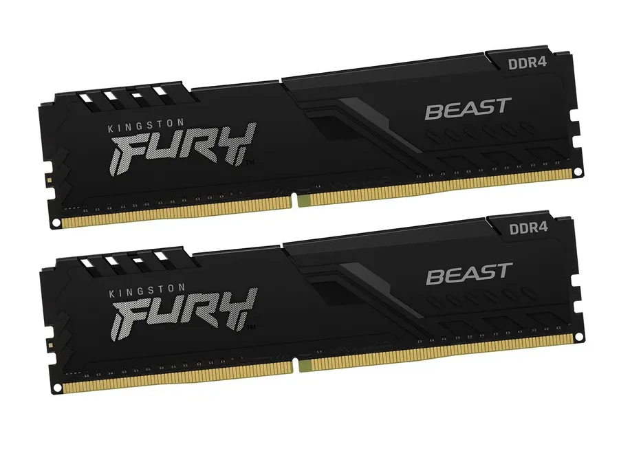 Оперативная память Kingston FURY Beast, 32GB DDR4 3600MT/s Black — 2