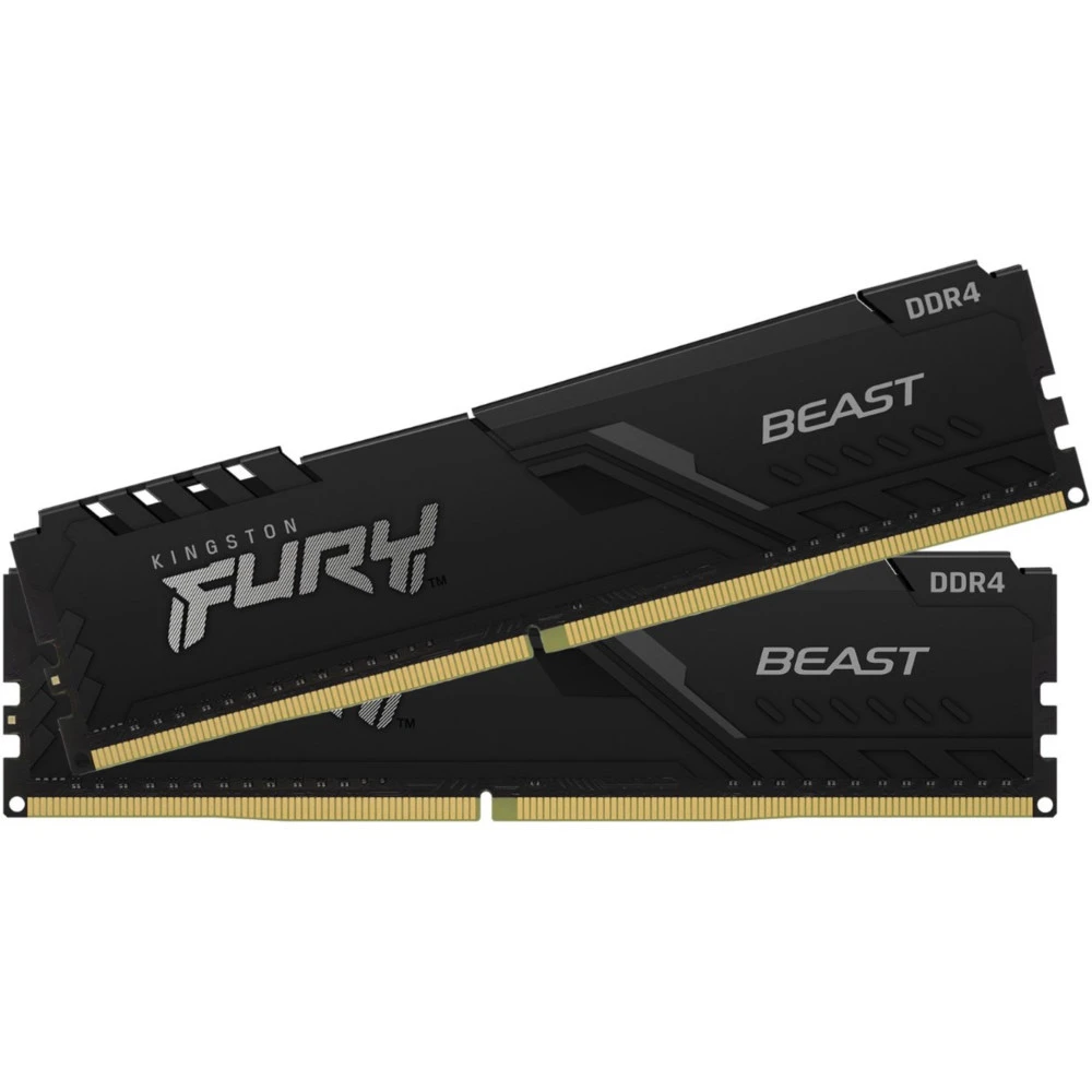 Оперативная память Kingston FURY Beast, 32GB DDR4 3600MT/s Black — 5