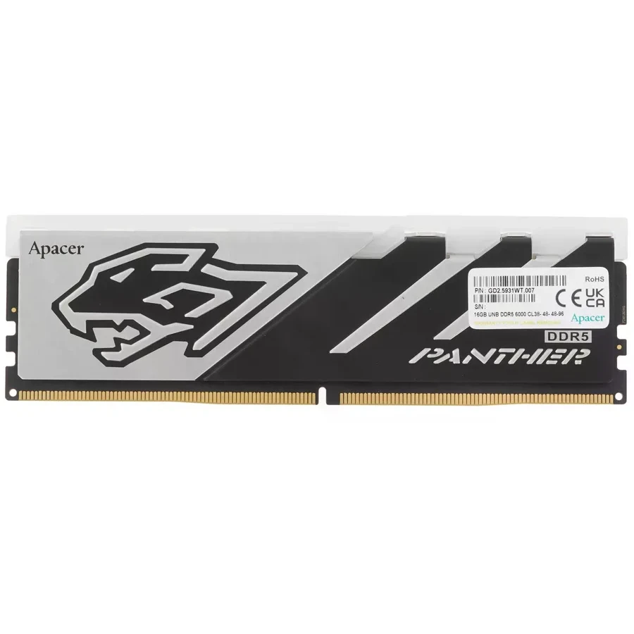 ОЗУ Apacer Panther DDR5 16GB, 5600MHz — 2