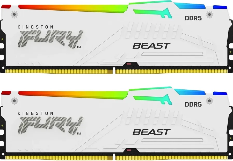 ОЗУ Kingston Fury Beast RGB DDR5 64GB, 5600MHz, CL36