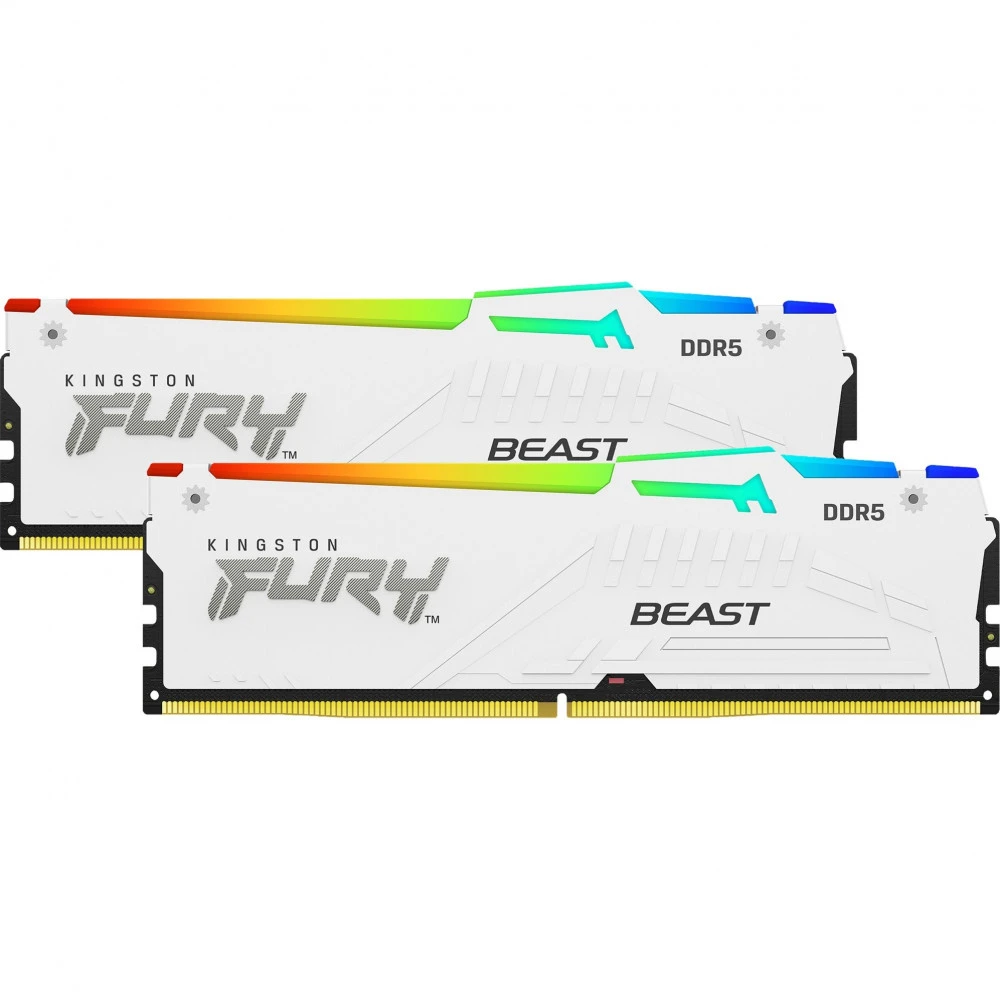 ОЗУ Kingston Fury Beast RGB DDR5 64GB, 5600MHz, CL36 — 5